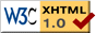 Valid
XHTML 1.0!